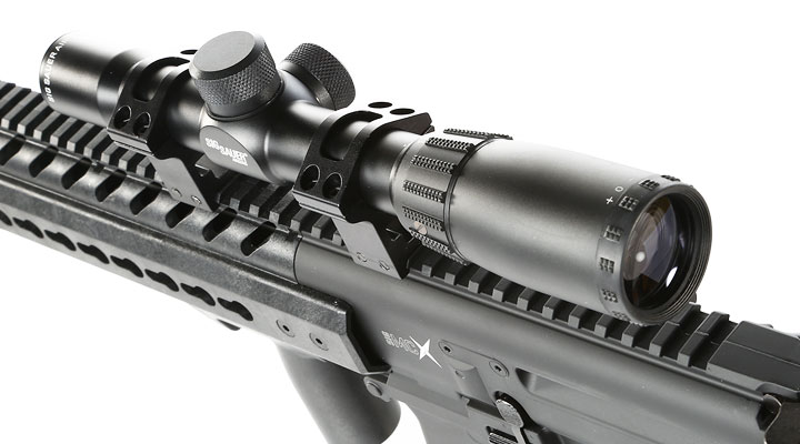 Sig Sauer MCX CO2-Luftgewehr 4,5mm Diabolo schwarz inkl. Sig Sauer 1-4x24WR Zielfernrohr Bild 3