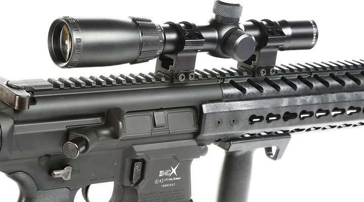 Sig Sauer MCX CO2-Luftgewehr 4,5mm Diabolo schwarz inkl. Sig Sauer 1-4x24WR Zielfernrohr Bild 7