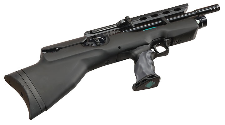 Weihrauch HW 100 BP-K Pressluftgewehr 4,5mm Diabolo mit 2x 14-Schuss Magazin schwarz Bild 11