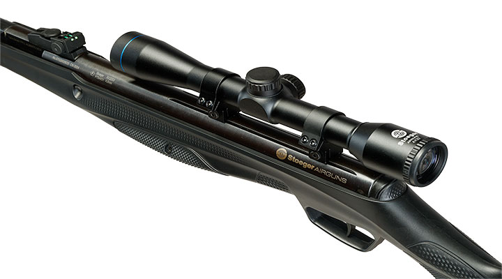 Stoeger RX20 S3 Combo Luftgewehr Set Kal. 4,5 mm Diabolo schwarz inkl. Schalld�mpfer u. Zielfernrohr 4x32 Bild 3