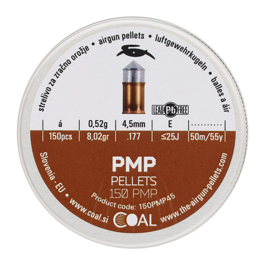 Coal Spitzkopf-Diabolos Golden Magnum PMP Kal. 4,5mm 150er Dose Bild 4