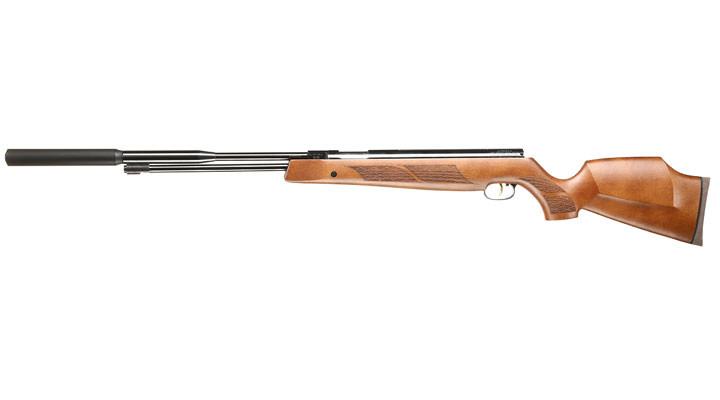 Weihrauch Luftgewehr HW 97 K SD Kal. 4,5 mm Diabolo Buchenholz inkl. Schalldmpfer