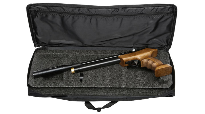 Diana Bandit Pressluftpistole PCP Kal. 5,5 mm Diabolo Buchenholz inkl. Schalldmpfer Bild 6