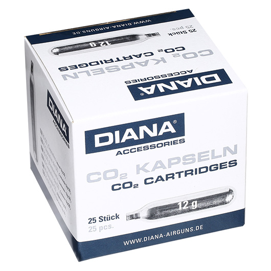 Diana CO2-Kapseln 12g 25er Packung