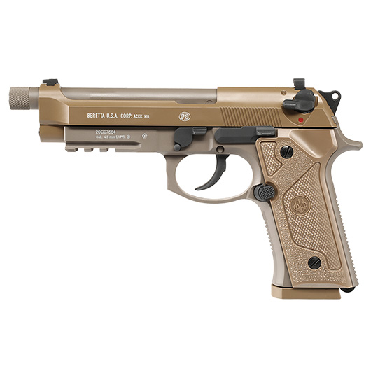 Beretta M9 A3 CO2 Luftpistole Kal. 4,5 mm BB FDE Vollmetall