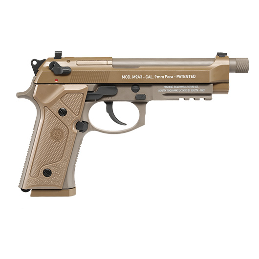 Beretta M9 A3 CO2 Luftpistole Kal. 4,5 mm BB FDE Vollmetall Bild 3