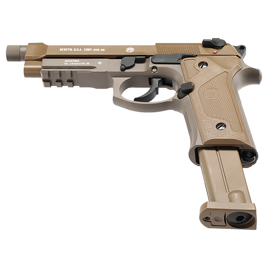 Beretta M9 A3 CO2 Luftpistole Kal. 4,5 mm BB FDE Vollmetall Bild 6