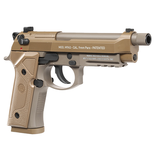 Beretta M9 A3 CO2 Luftpistole Kal. 4,5 mm BB FDE Vollmetall Bild 8