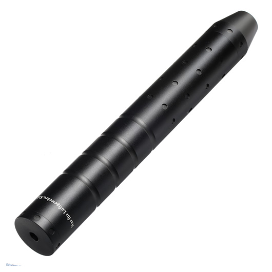 Leader Schalld�mpfer f�r Luftgewehre mit 1/2 UNF Gewinde schwarz