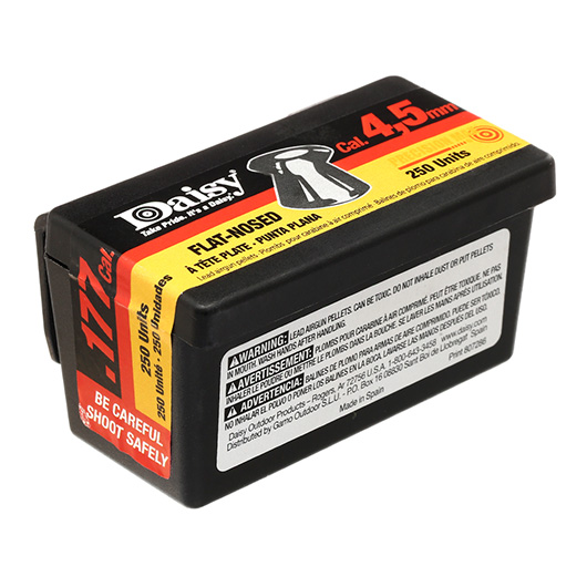 Daisy Flachkopf-Diabolos Flat Nosed Precision Max Kaliber 4,5 mm (.177) 250 St�ck Bild 1