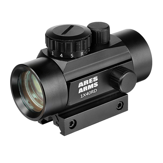 Ares Arms Red Dot 1x40 Leuchtpunktzielgert fr 11mm und Weaverschiene