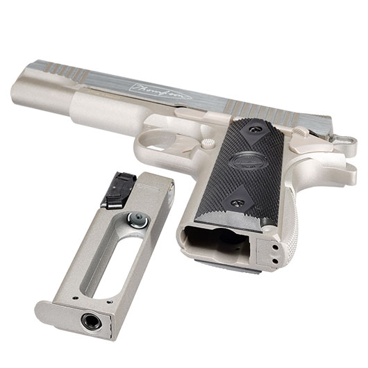 Thompson/KWC 1911 CO2 Luftpistole Kal. 4,5mm Diabolo Metallschlitten silber Bild 5