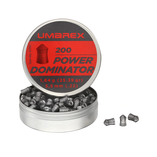 Umarex Power Dominator Diabolo Kal. 5,5mm 1,64g 200er Dose