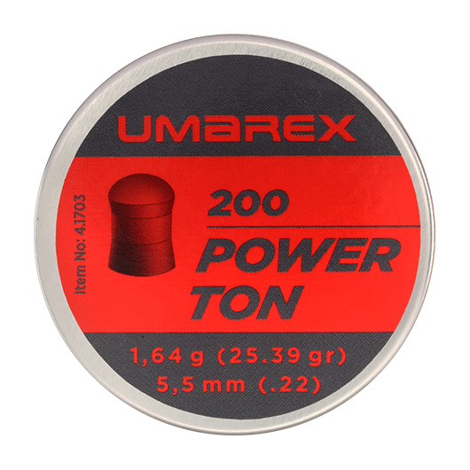 Umarex Power Ton Diabolo Kal. 5,5mm 1,64g 200er Dose Bild 3