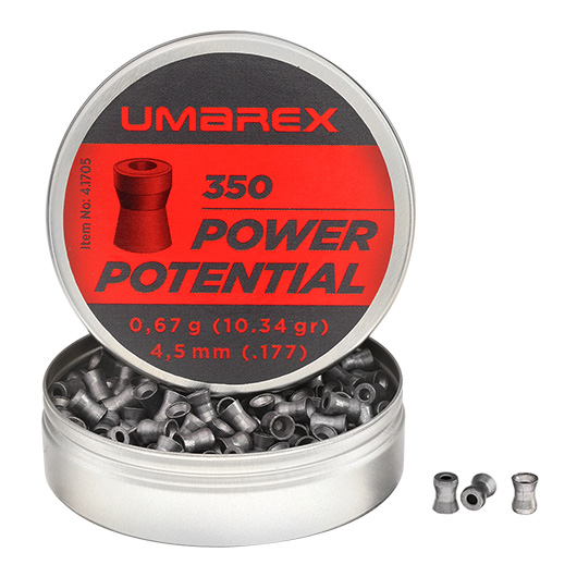 Umarex Power Potential Diabolo Kal. 4,5mm 0,67g 350er Dose