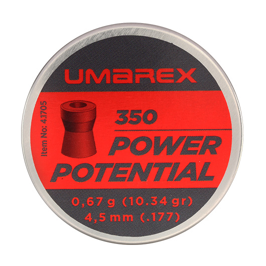 Umarex Power Potential Diabolo Kal. 4,5mm 0,67g 350er Dose Bild 3