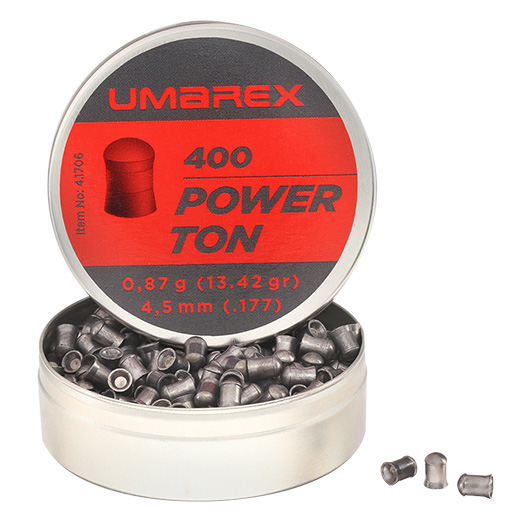 Umarex Power Ton Diabolo Kal. 4,5mm 0,87g 400er Dose
