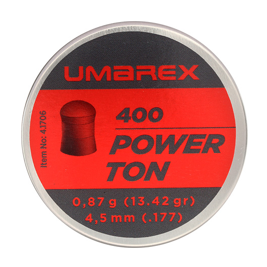 Umarex Power Ton Diabolo Kal. 4,5mm 0,87g 400er Dose Bild 3