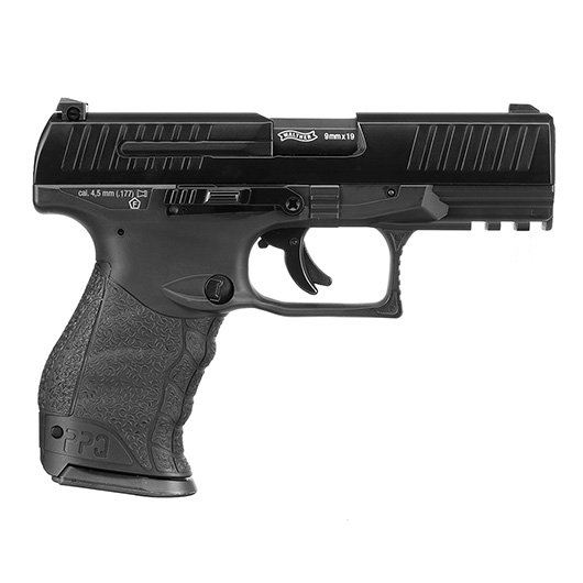 Walther PPQ M2 CO2-Luftpistole Blowback Kal. 4,5mm Diabolo Metallschlitten schwarz Bild 3