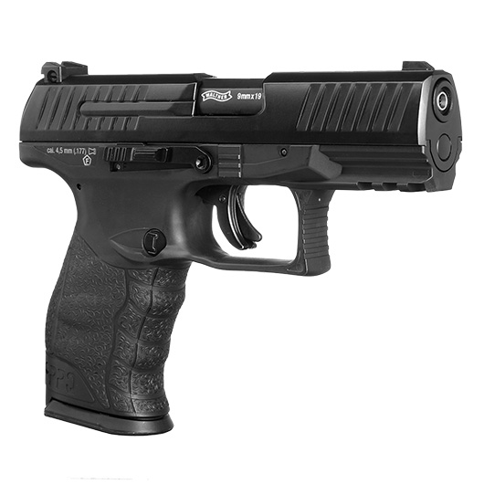 Walther PPQ M2 CO2 Luftpistole Blowback Kal. 4,5mm Diabolo Metallschlitten schwarz Bild 7