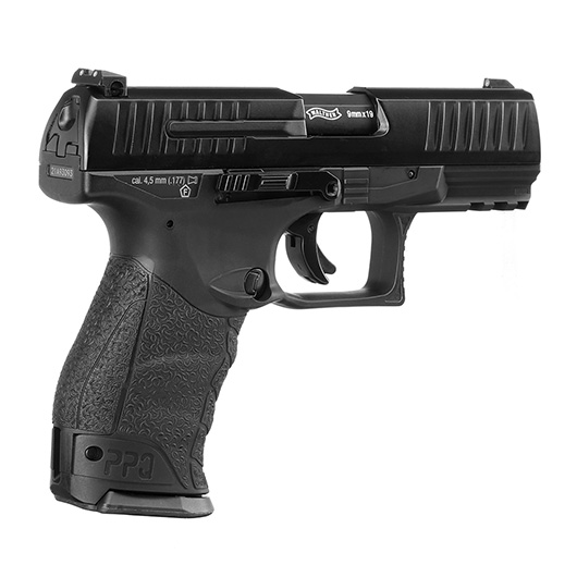 Walther PPQ M2 CO2 Luftpistole Blowback Kal. 4,5mm Diabolo Metallschlitten schwarz Bild 8