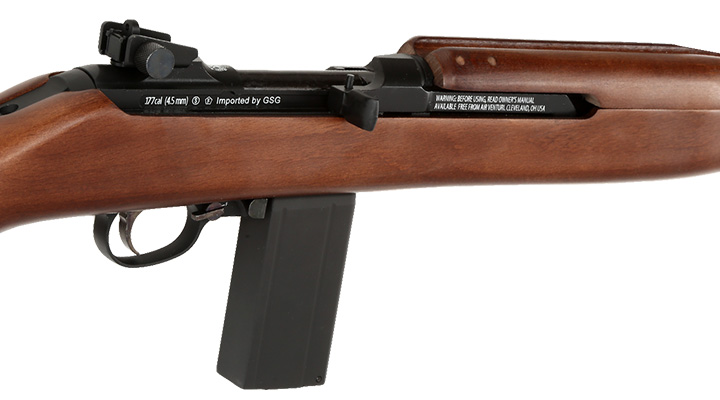 Versandrcklufer Springfield M1 Carbine CO2-Luftgewehr 4,5 mm BB Echtholz BlowBack Bild 6