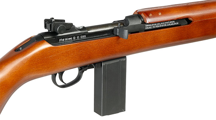 Springfield M1 Carbine CO2 Luftgewehr 4,5 mm BB Blowback Echtholzschaft Bild 9