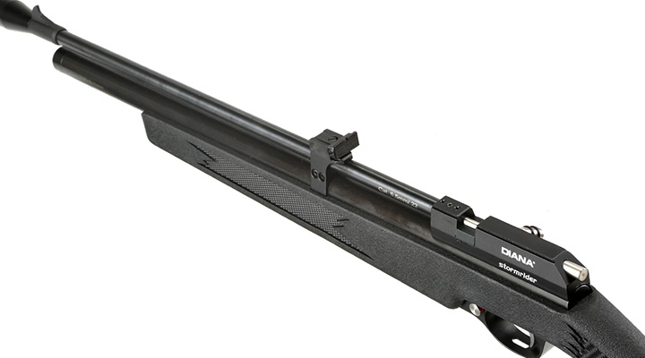 Diana Stormrider Pressluftgewehr Kal. 5,5mm Diabolo inkl. Schalldmpfer, Regulator & Magazin schwarz Bild 3