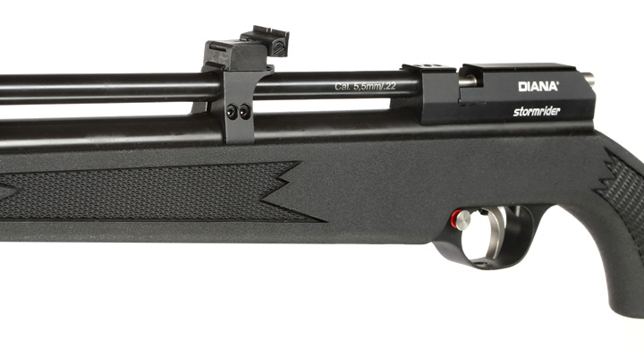Diana Stormrider Pressluftgewehr Kal. 5,5mm Diabolo inkl. Schalldmpfer schwarz Bild 9