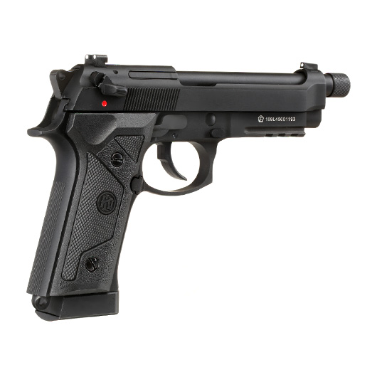 KLI M92A3 CO2 Luftpistole Kal. 4,5 mm BB Vollmetall Blowback schwarz Bild 7
