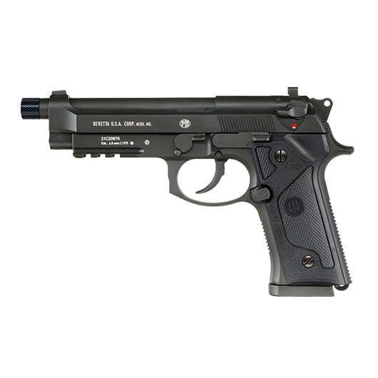 Beretta M9A3 CO2-Luftpistole Kal. 4,5mm Stahl-BB Blowback Metallschlitten schwarz