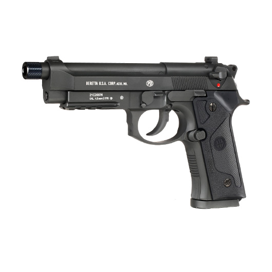 Beretta M9A3 CO2-Luftpistole Kal. 4,5mm Stahl-BB Blowback Metallschlitten schwarz Bild 1