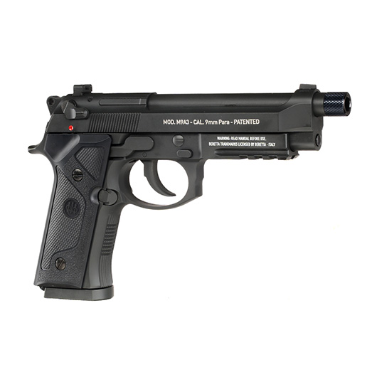 Beretta M9A3 CO2 Luftpistole Kal. 4,5mm BB Blowback Metallschlitten schwarz Bild 7