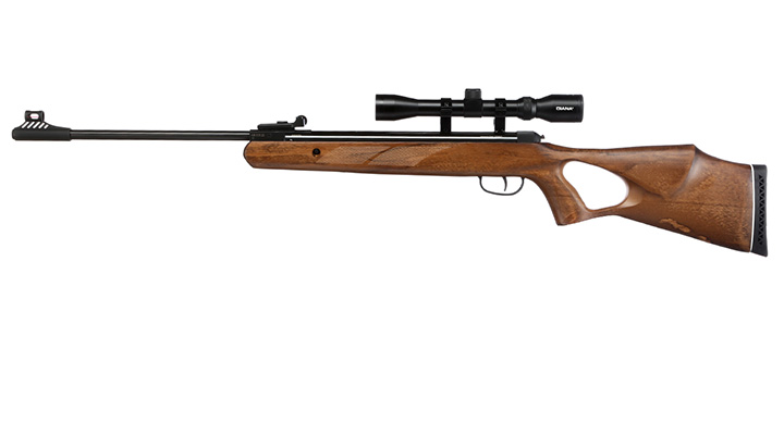 Diana 250 two-fifty Luftgewehr Kal. 5,5 mm Diabolo Knicklauf Holzschaft inkl. Zielfernrohr 3-9x32