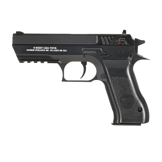 Baby Desert Eagle CO2-Luftpistole Kal. 4,5mm Stahl-BB NBB Metallschlitten schwarz