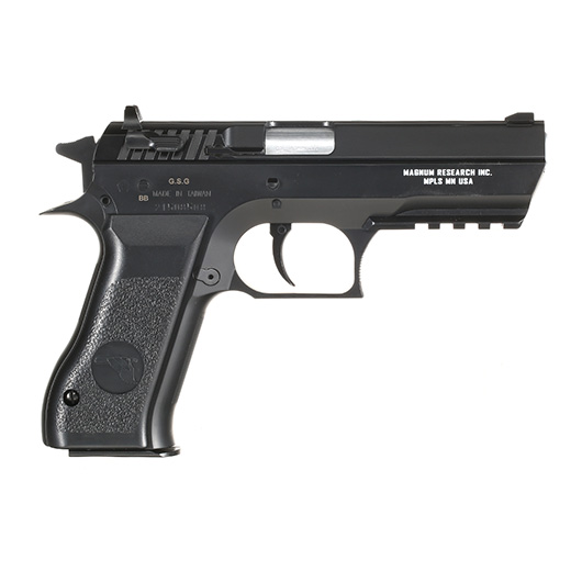 Baby Desert Eagle CO2 Luftpistole Kal. 4,5mm BB Non Blowback Metallschlitten schwarz Bild 3