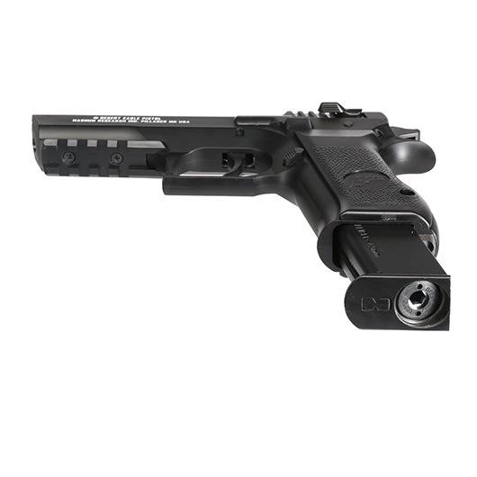 Baby Desert Eagle CO2 Luftpistole Kal. 4,5mm BB Non Blowback Metallschlitten schwarz Bild 5