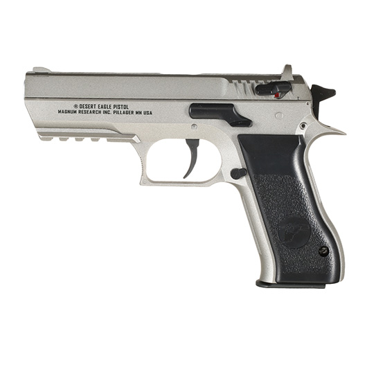 Baby Desert Eagle CO2 Luftpistole Kal. 4,5mm BB Non Blowback Metallschlitten silber
