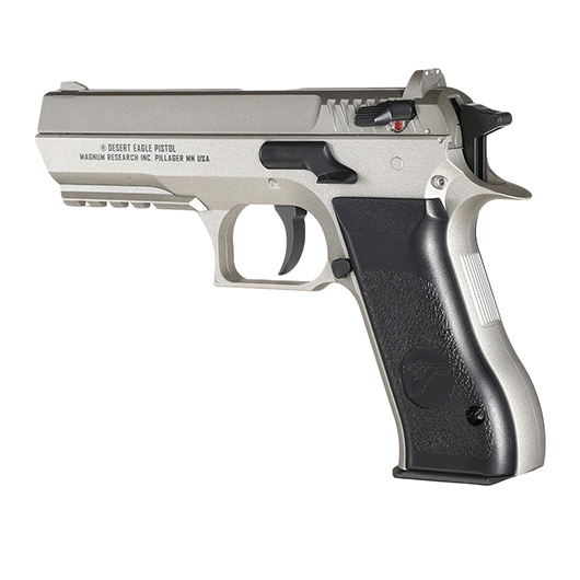 Baby Desert Eagle CO2-Luftpistole Kal. 4,5mm Stahl-BB NBB Metallschlitten silber Bild 2