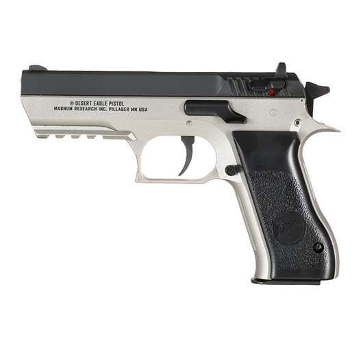 Baby Desert Eagle CO2-Luftpistole Kal. 4,5mm Stahl-BB NBB Metallschlitten bicolor