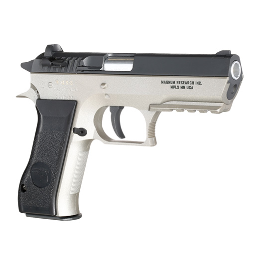 Baby Desert Eagle CO2 Luftpistole Kal. 4,5mm BB Non Blowback Metallschlitten bicolor Bild 6