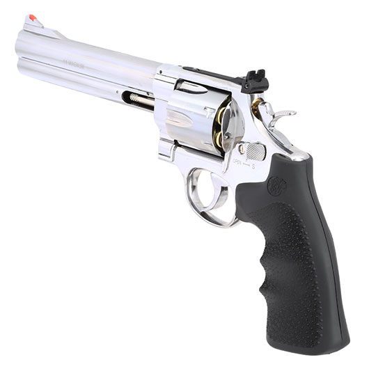 Smith & Wesson 629 Classic CO2-Revolver 6,5 Zoll 4,5mm Stahl-BB Vollmetall chrom/schwarz Bild 2