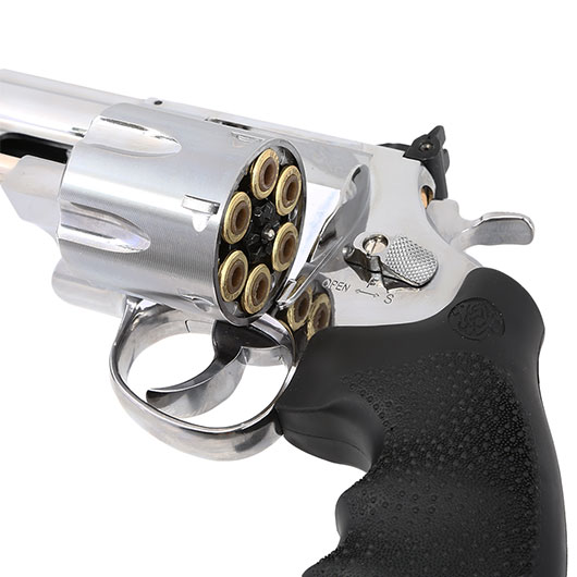 Smith & Wesson 629 Classic CO2-Revolver 6,5 Zoll 4,5mm Stahl-BB Vollmetall chrom/schwarz Bild 3