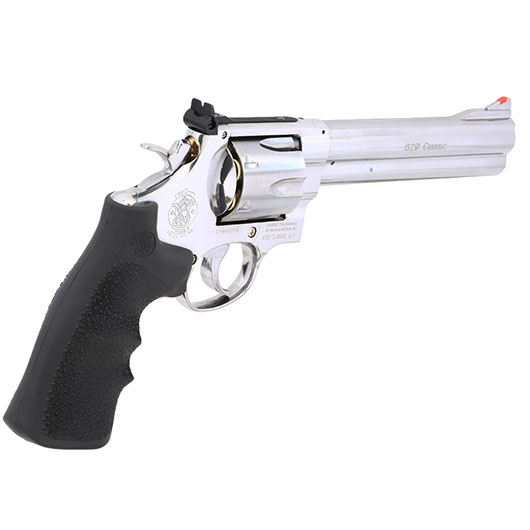 Smith & Wesson 629 Classic CO2-Revolver 6,5 Zoll 4,5mm Stahl-BB Vollmetall chrom/schwarz Bild 7