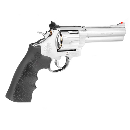 Smith & Wesson 629 Classic CO2-Revolver 5 Zoll 4,5mm Stahl-BB Vollmetall chrom/schwarz Bild 10