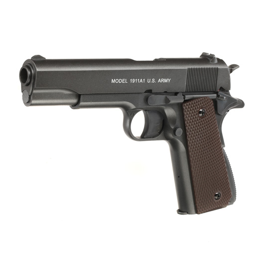 Auto-Ordnance/KWC 1911 CO2 Luftpistole Kal. 4,5mm Diabolo Metallschlitten grau Bild 1