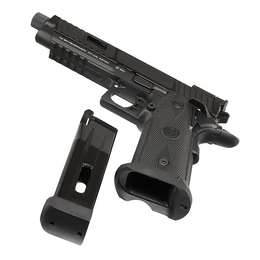 NxWerks NX1911 Pendragon CO2 Luftpistole Kal. 4,5mm BB Metallschlitten Blowback schwarz Bild 7