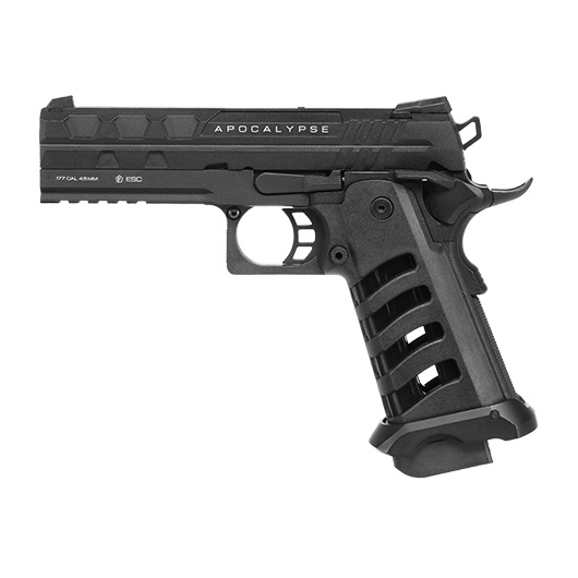 NxWerks NX1911 Apocalypse CO2-Luftpistole Kal. 4,5mm Stahl-BB Blowback Metallschlitten schwarz