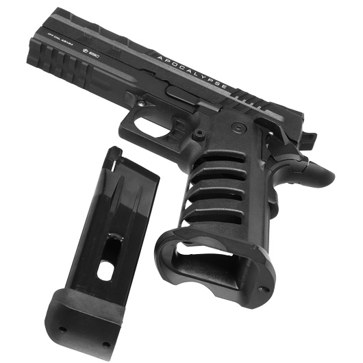NxWerks NX1911 Apocalypse CO2 Luftpistole Kal. 4,5mm BB Metallschlitten Blowback schwarz Bild 7