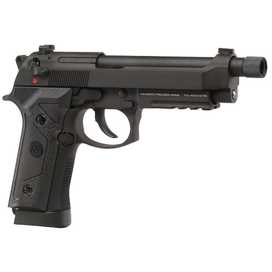 NxWerks NX 92 Elite CO2 Luftpistole Kal. 4,5mm BB Blowback Metallschlitten schwarz Bild 5